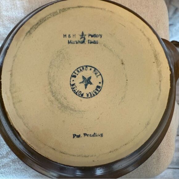 Beer Can Chicken Pottery Roaster Stoneware Made in Texas Earthy Brown - Picture 4 of 9